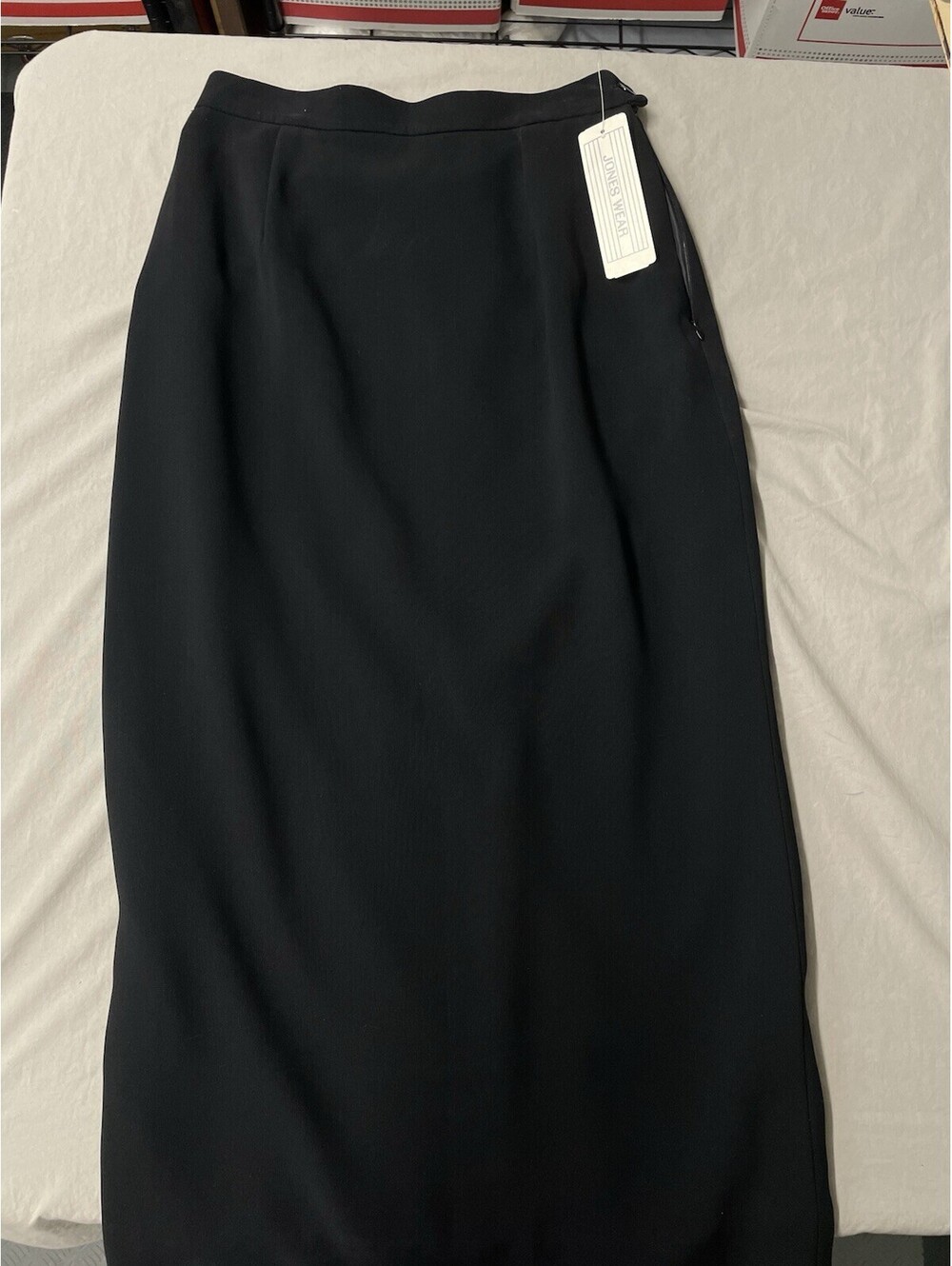 Vintage Jones Wear Black Skirt Size 6
